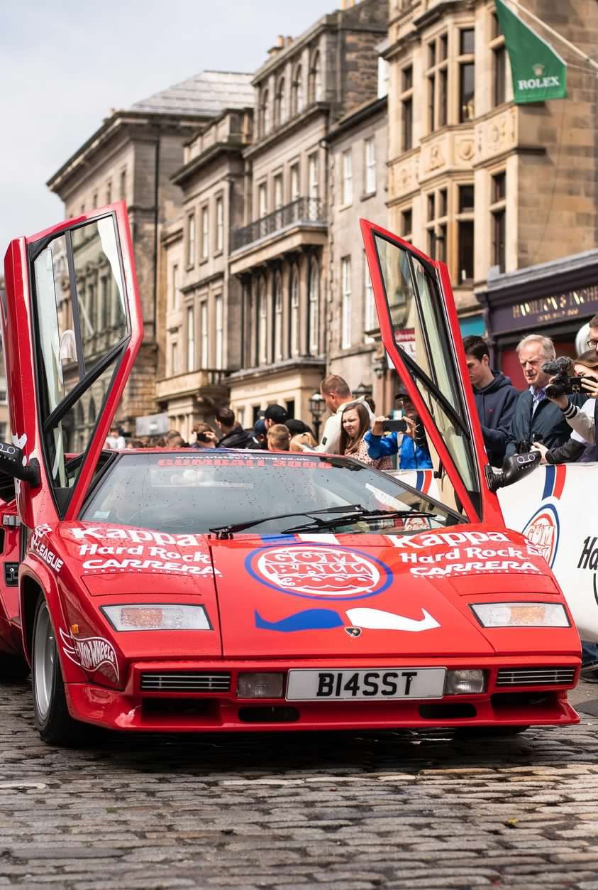 Lamborghini LP500s at Gumball 2023